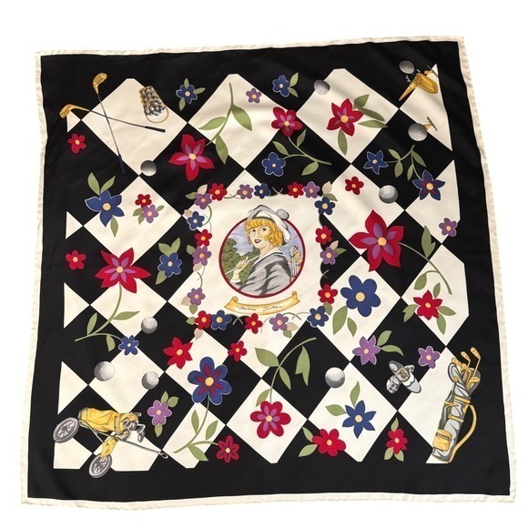 Barbara Nicklaus Silk Golf Scarf 35